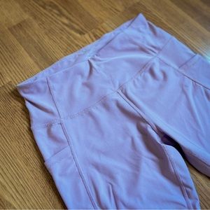 Lilac Light Purple Pocket Leggings